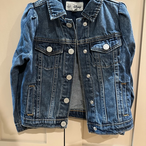 NWT Baby Gap Minnie Mouse Denim Jacket 5T - Picture 2 of 3